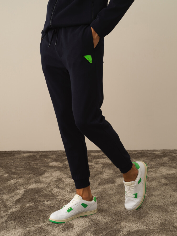 Pamuklu Regular Fit Sweat Pantolon LACİVERT