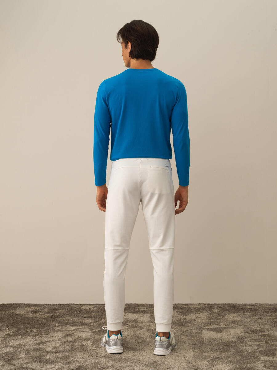 Pamuklu Slim Fit Sweat Pantolon - 4