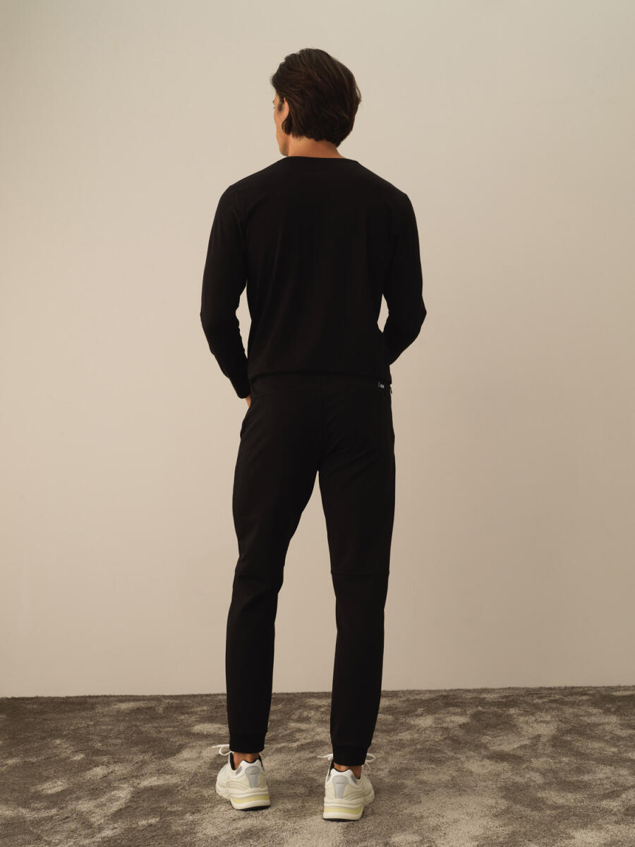 Pamuklu Slim Fit Sweat Pantolon - 8