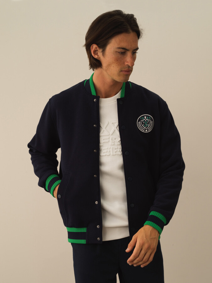 Pamuklu Regular Fit Bomber Sweatmont - Xint