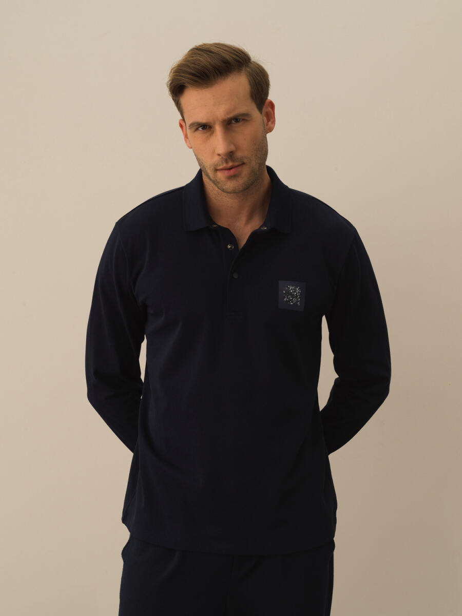 %100 Pamuk Regular Fit Polo Tişört - 9