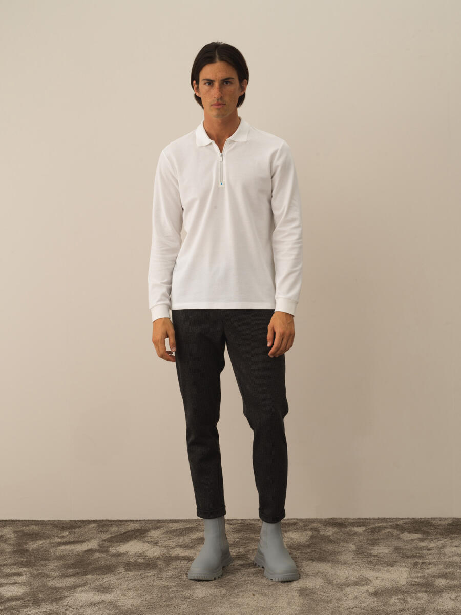 %100 Pamuk Regular Fit Basic Polo Tişört - 2