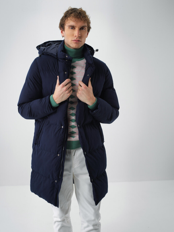 Regular Fit Puffer Jacket - Xint