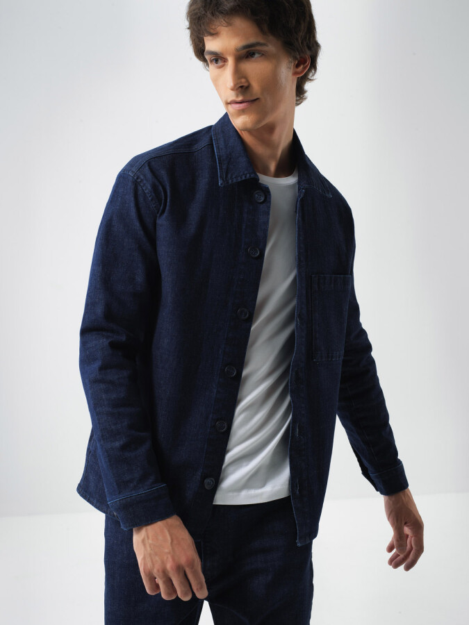 Cotton Denim Jacket - Xint