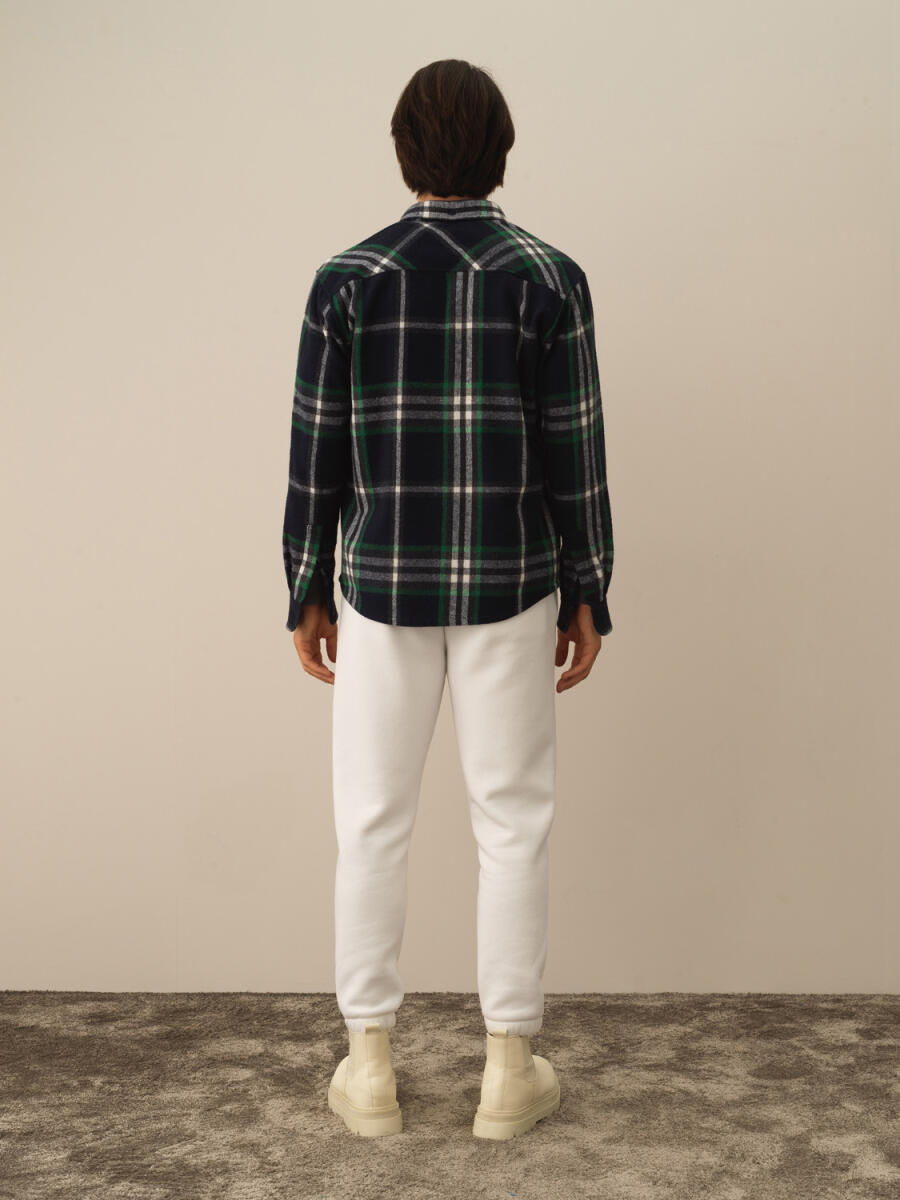 Cotton Regular Fit Checked - 4