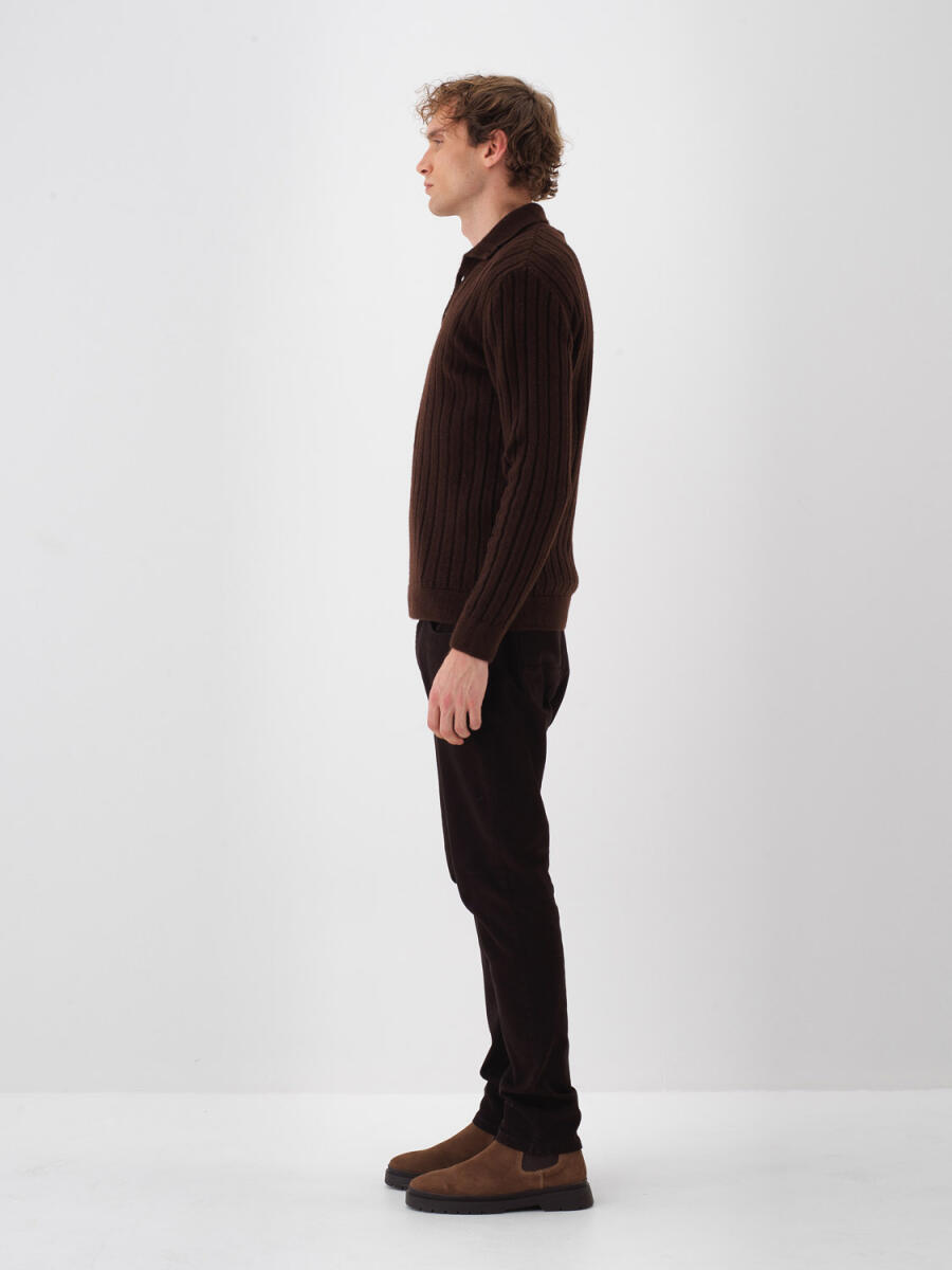 Mohair Polo Neck Sweater - 11