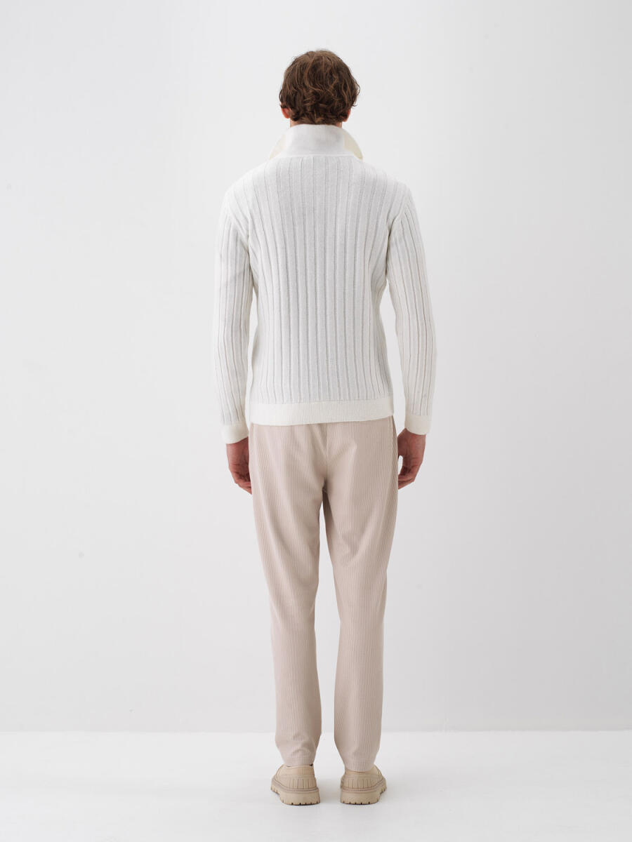 Mohair Polo Neck Sweater - 4