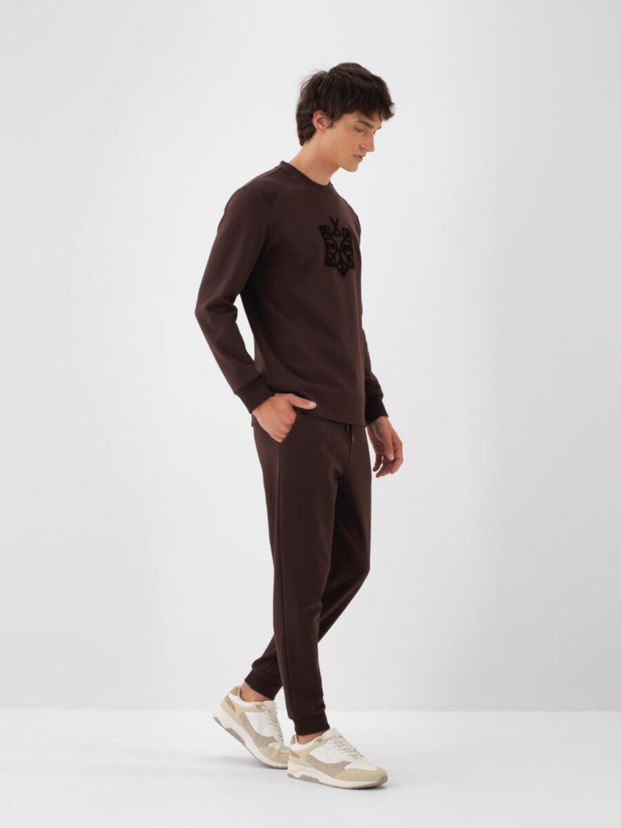 Cotton Basic Sweatpants - 14