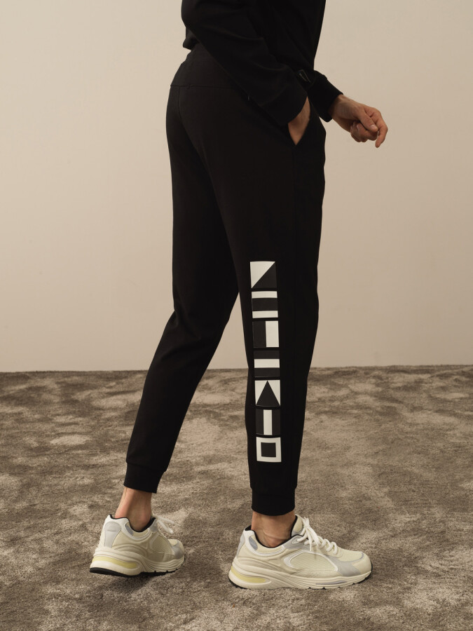 100% Cotton Regular Fit Sweat Pants - Xint