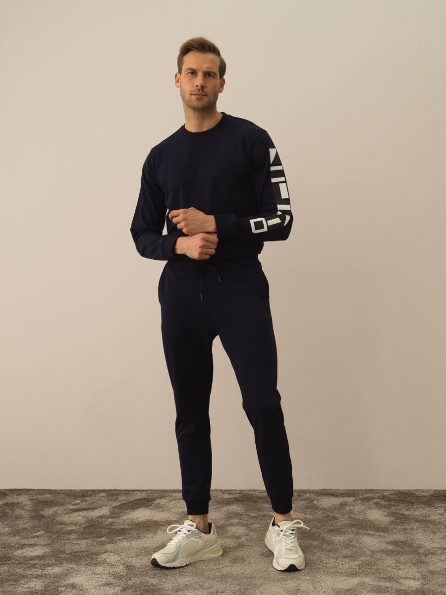 100% Cotton Regular Fit Sweat Pants - 10