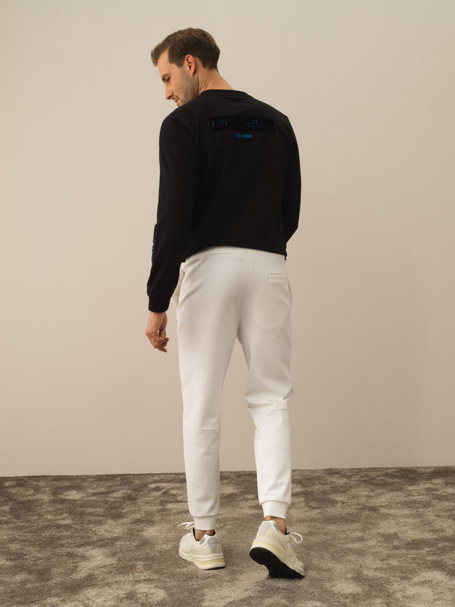 Cotton Regular Fit Sweat Pants - 4