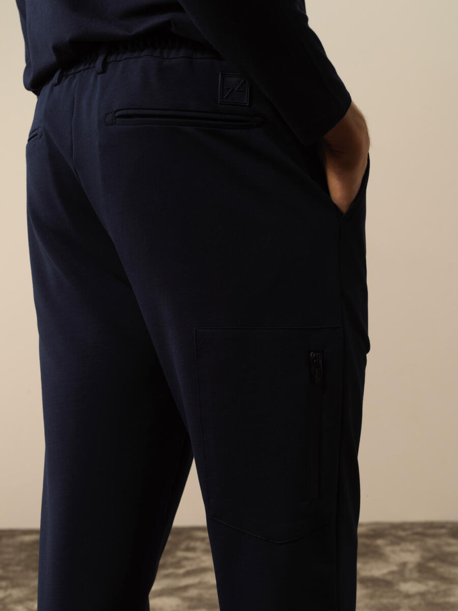 Cotton Slim Fit Sweat Pants - 7