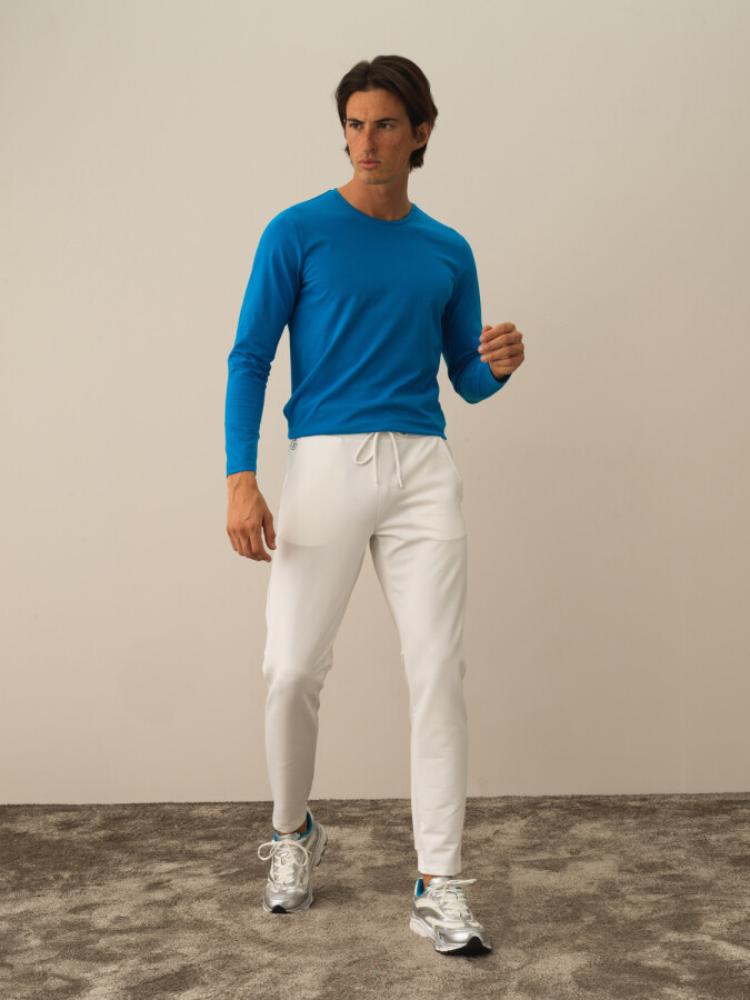 Cotton Slim Fit Sweat Pants - Xint (1)