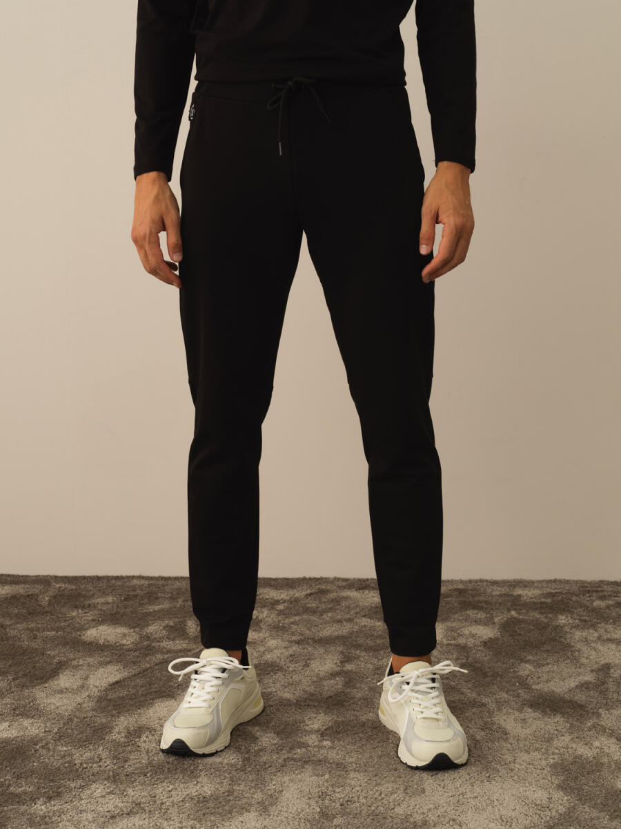 Cotton Slim Fit Sweat Pants - 5