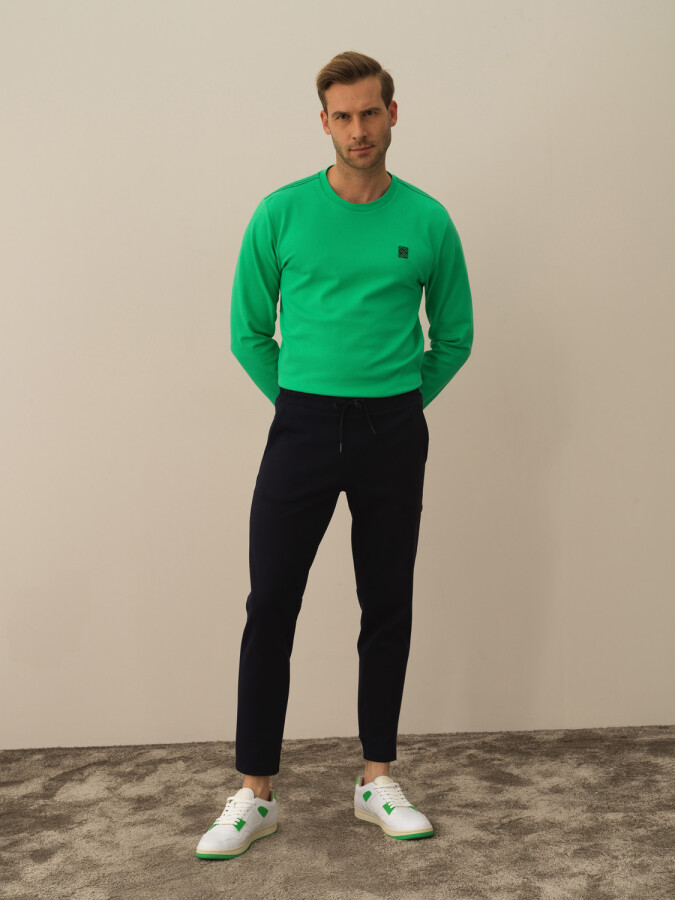 Cotton Slim Fit Sweat Pants - Xint (1)