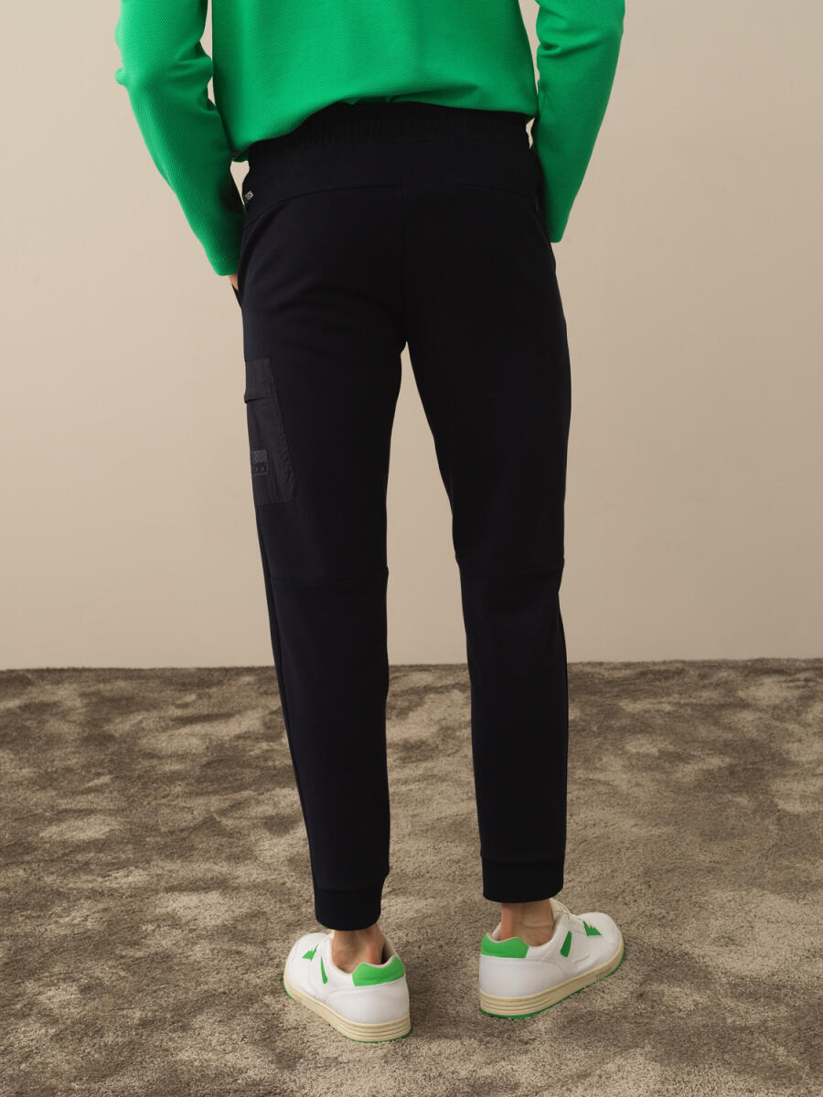 Cotton Slim Fit Sweat Pants - 3