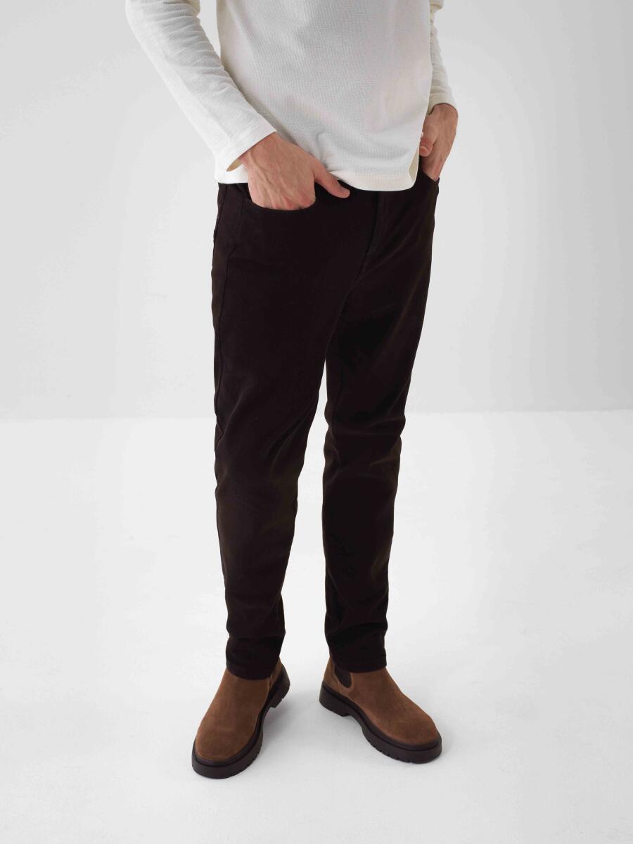 Plain Cotton Pants - 1