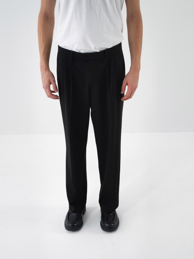 Regular Fit Plain Pants - Xint