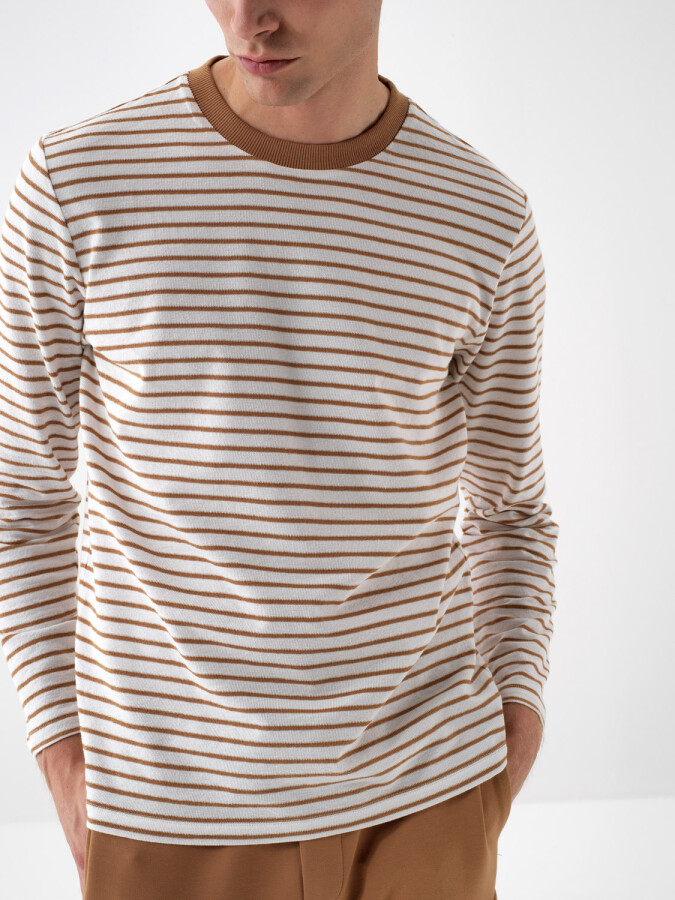 100% Cotton Striped T-Shirt - Xint