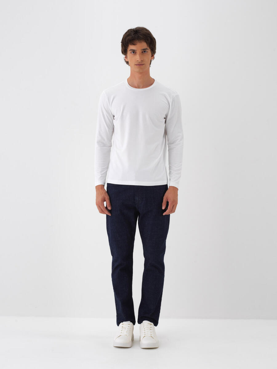 Modal Cotton Basic T-Shirt - 6