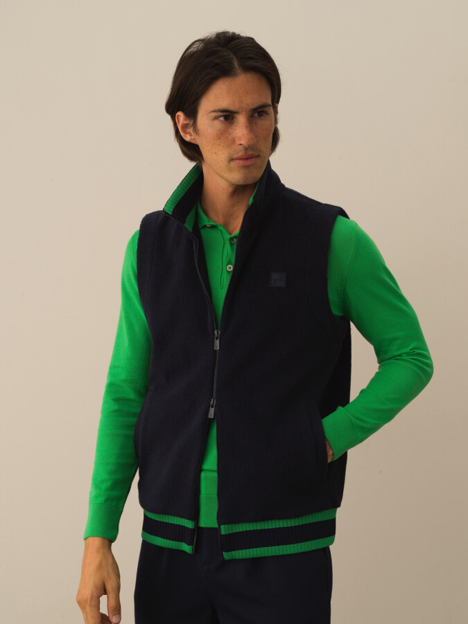 Cotton Regular Fit Vest - Xint