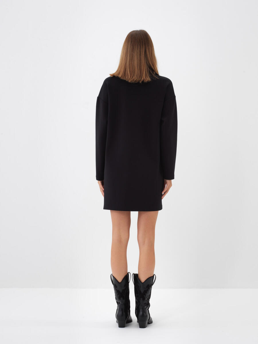 Oversized Plain Dress - 14