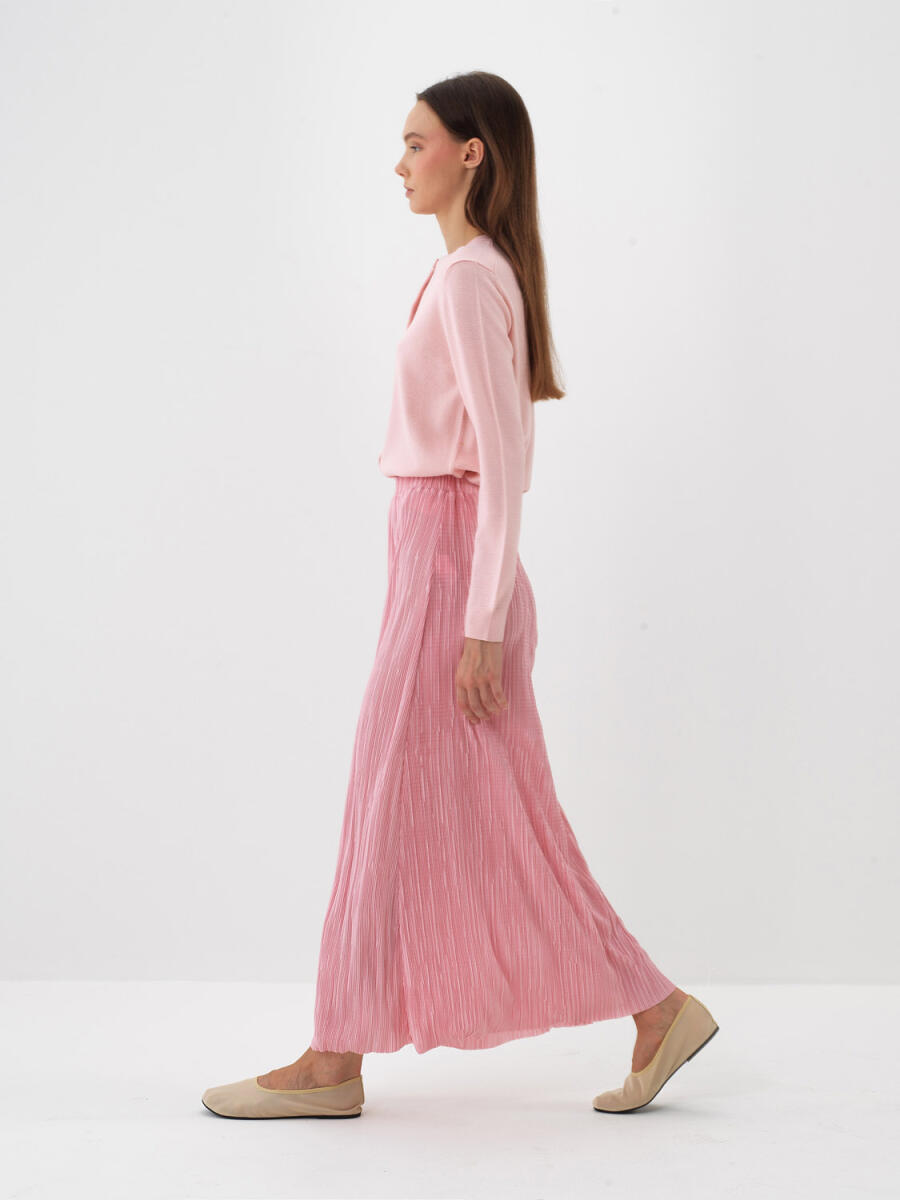 Plain Pleated Skirt - 8