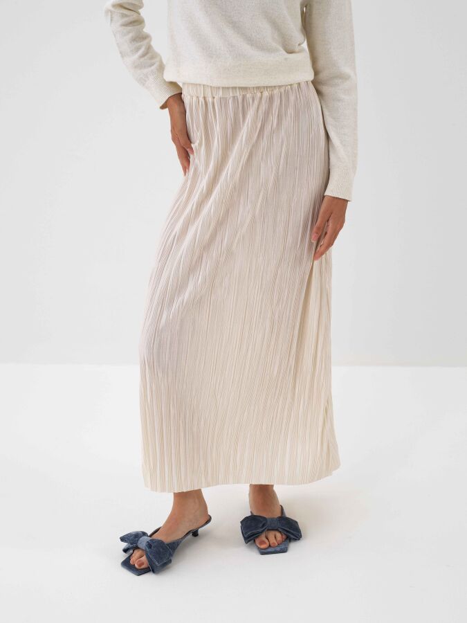 Plain Pleated Skirt - Xint