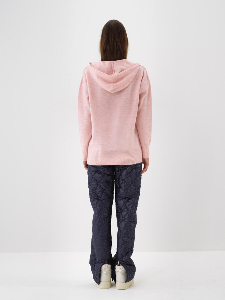 Mohair Hooded Sweater - 10