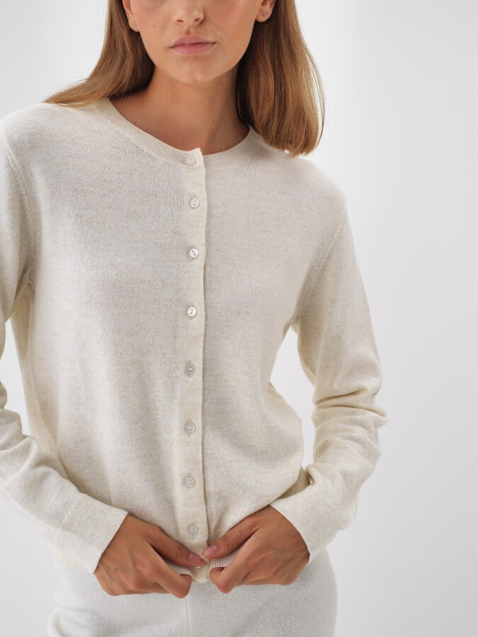 Wool Basic Cardigan - Xint