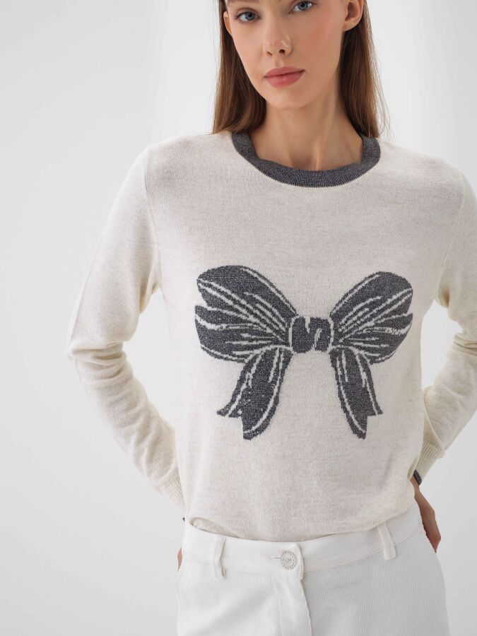 Wool Printed Sweater - Xint