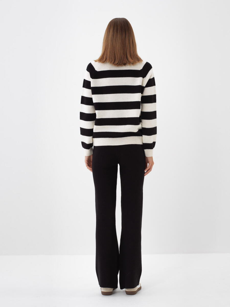 Wool Striped Sweater - 10