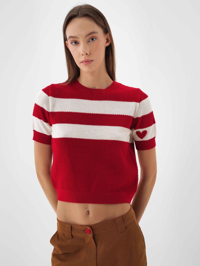 Wool Striped Sweater - Xint