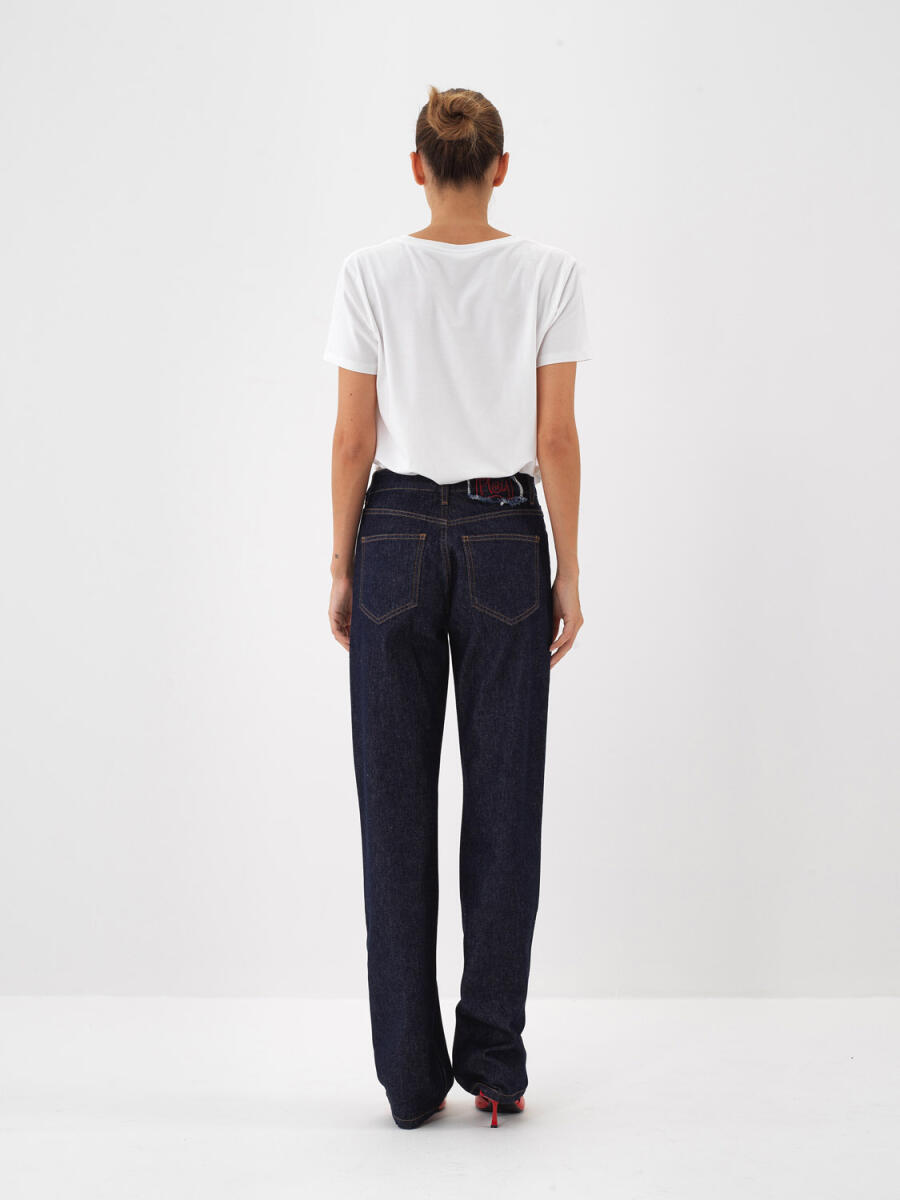 100% Cotton Denim Pants - 4