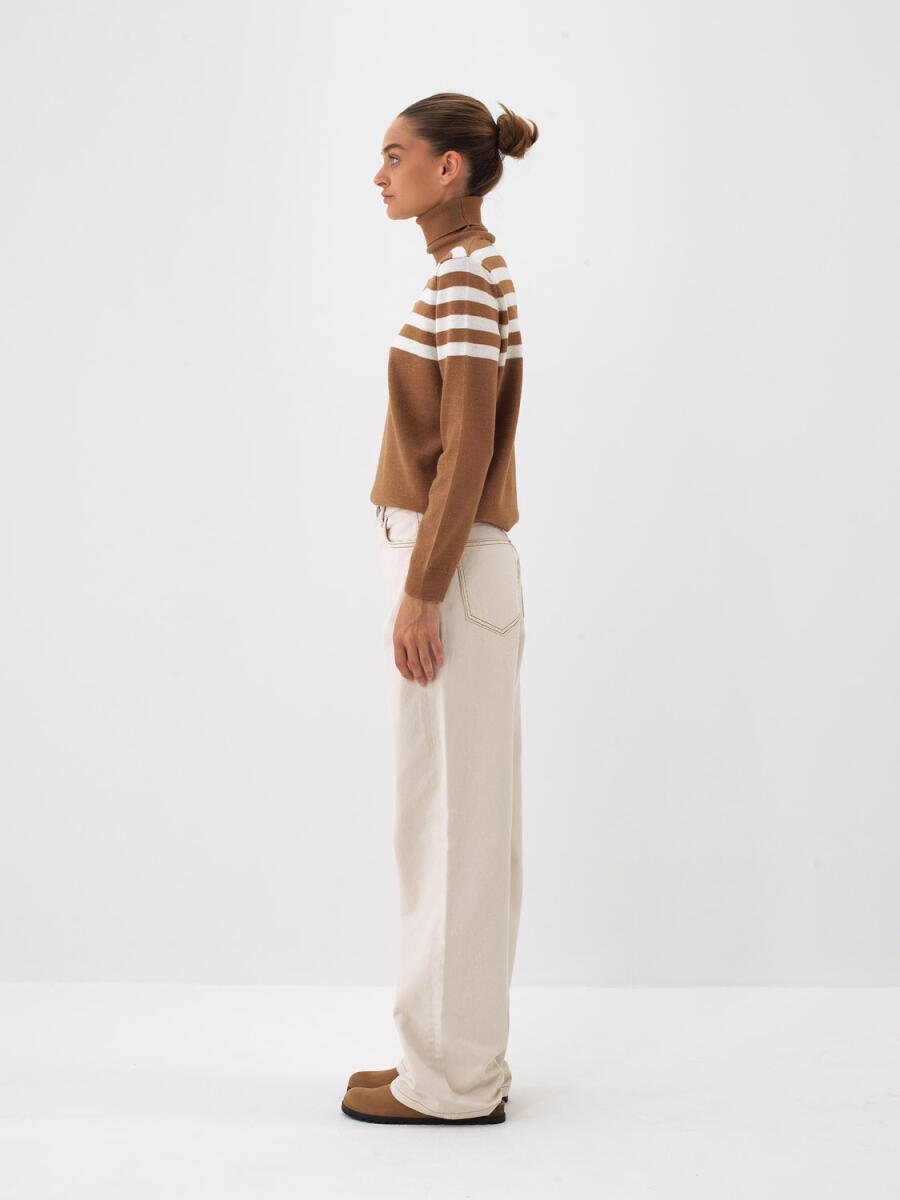 100% Cotton Plain Pants - 4