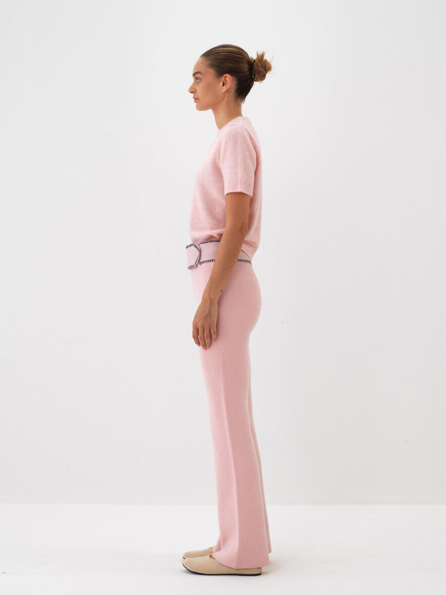 Wool Plain Pants - 14