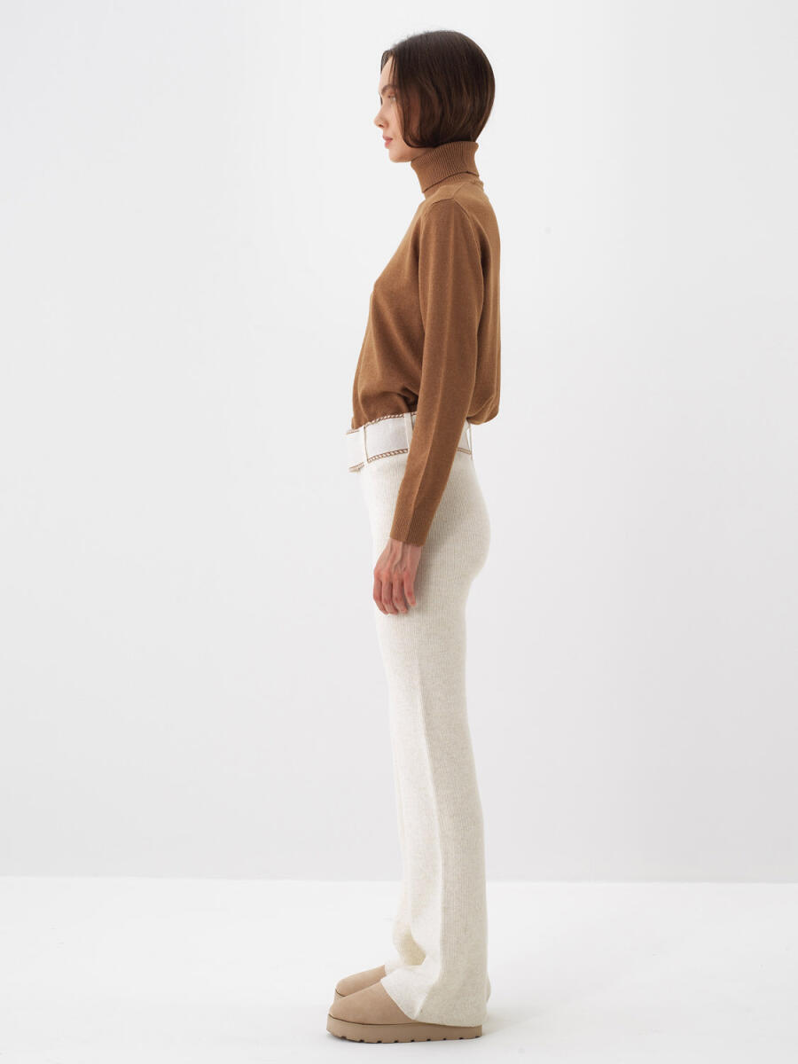 Wool Plain Pants - 19