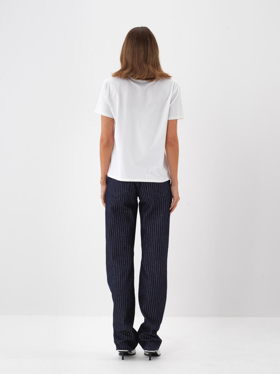 Modal Cotton Basic T-Shirt - 8