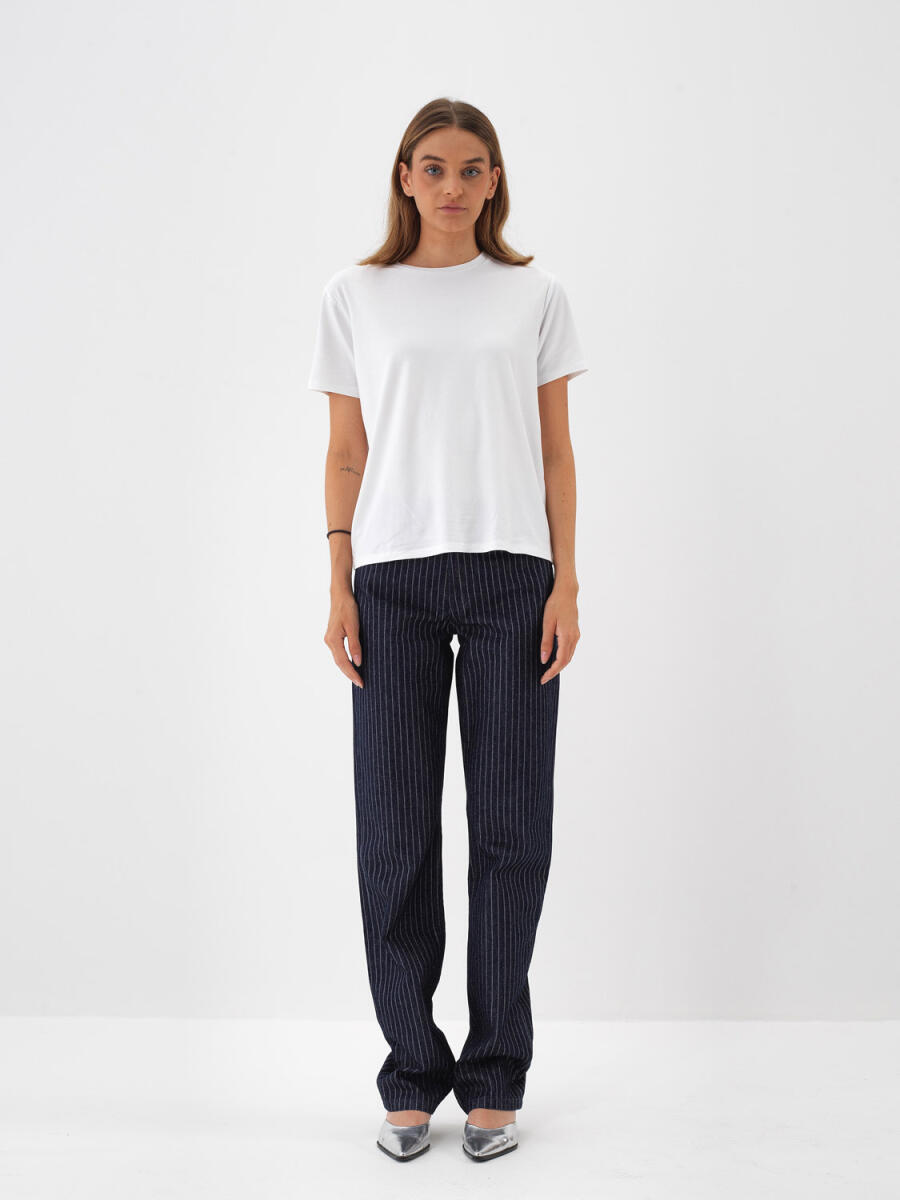 Modal Cotton Basic T-Shirt - 6