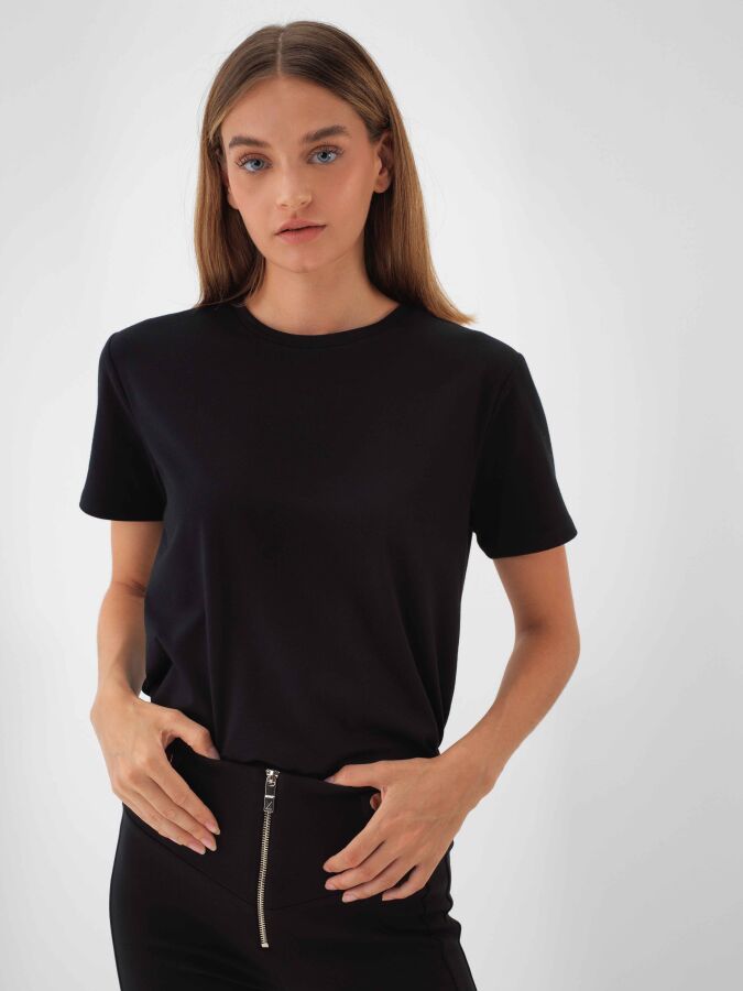 Modal Cotton Basic T-Shirt - Xint