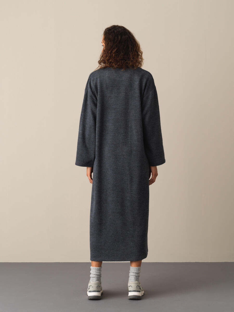 Oversized Long Cardigan - 11