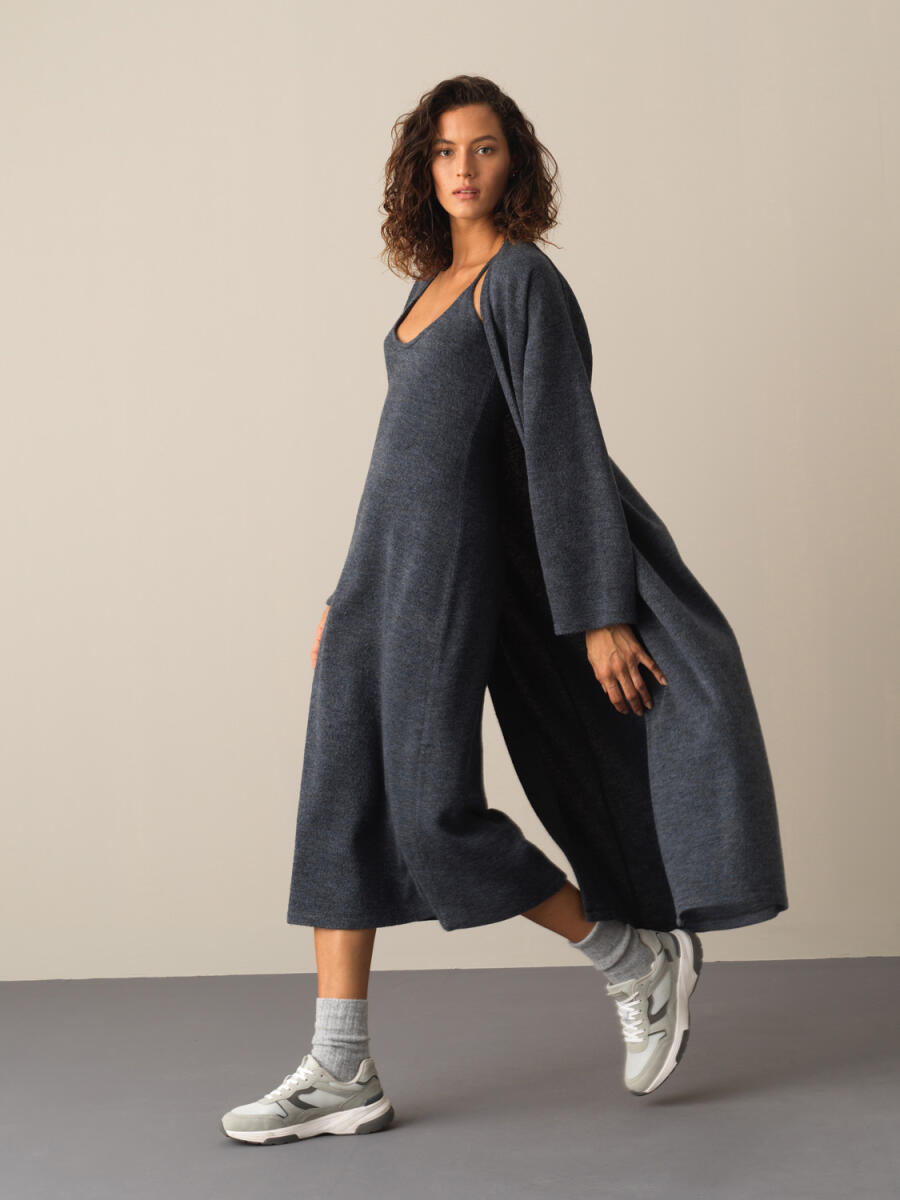 Oversized Long Cardigan - 12