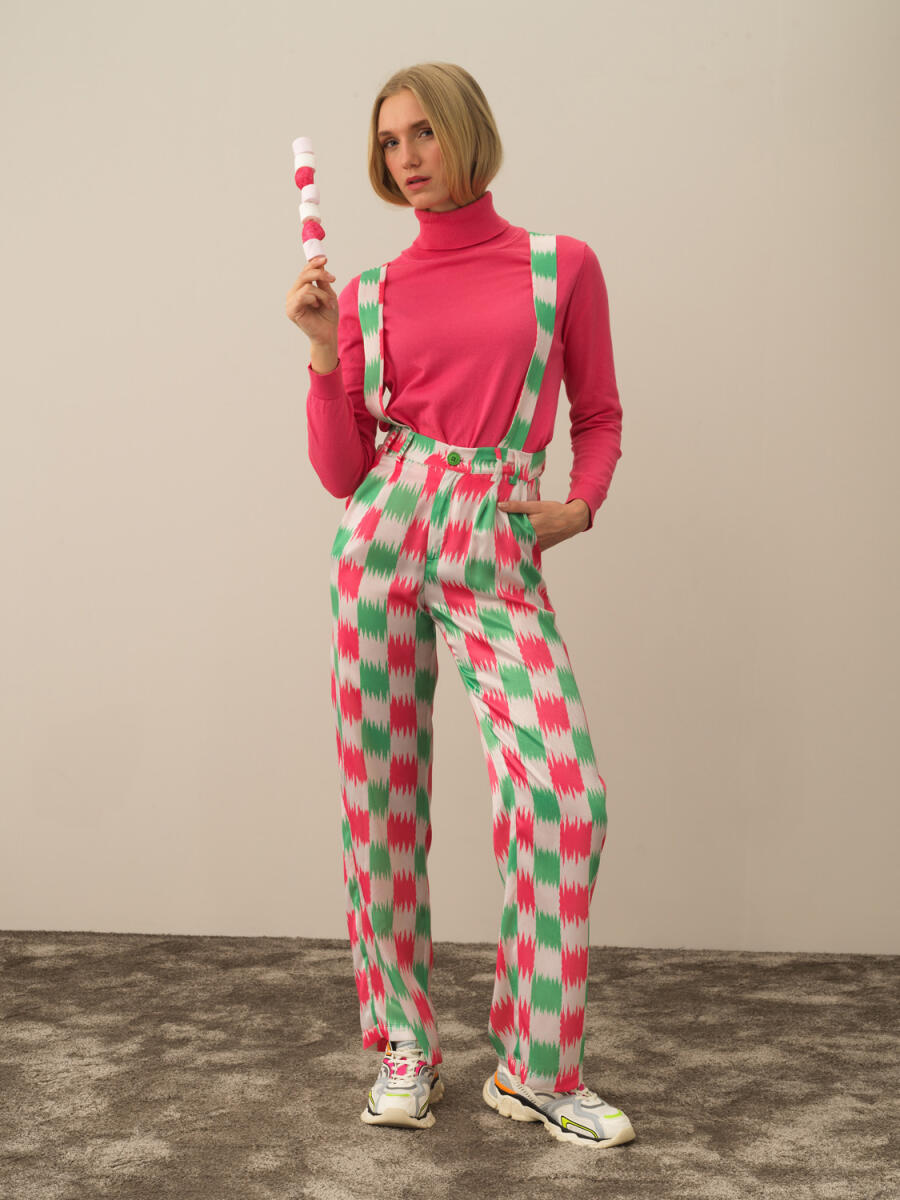 Regular Fit Patterned Jumpsuit - 3