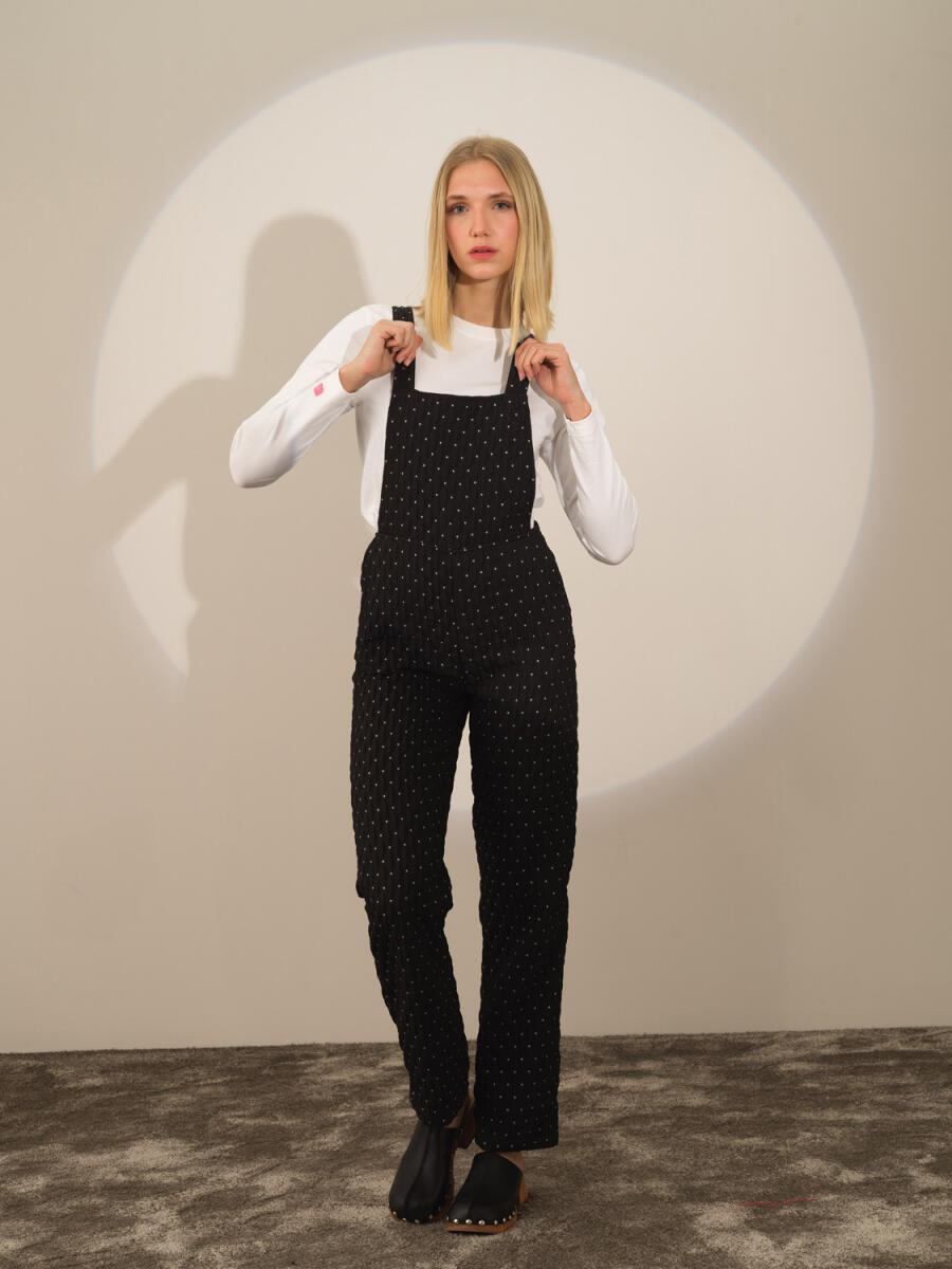 Regular Fit Patterned Jumpsuit - 1