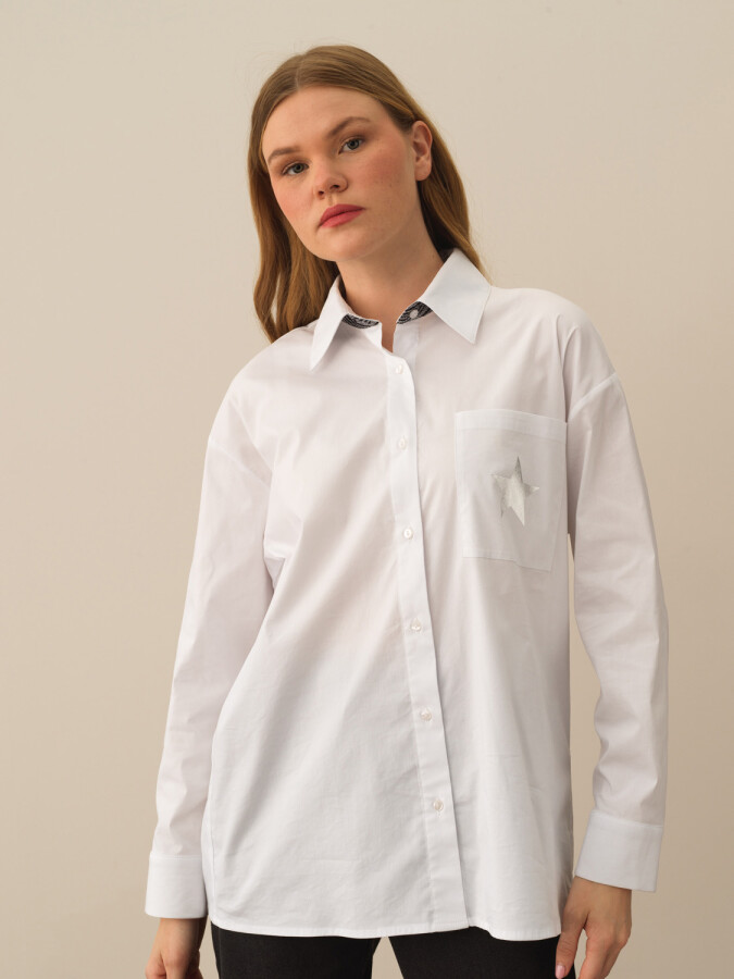 Cotton Oversized Shirt - Xint