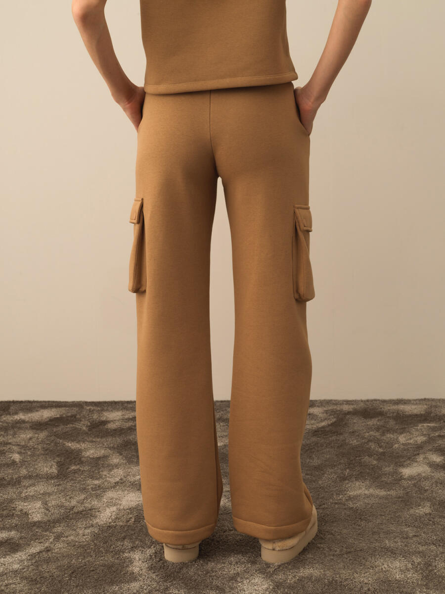 Cotton Oversized Cargo Pants - 3