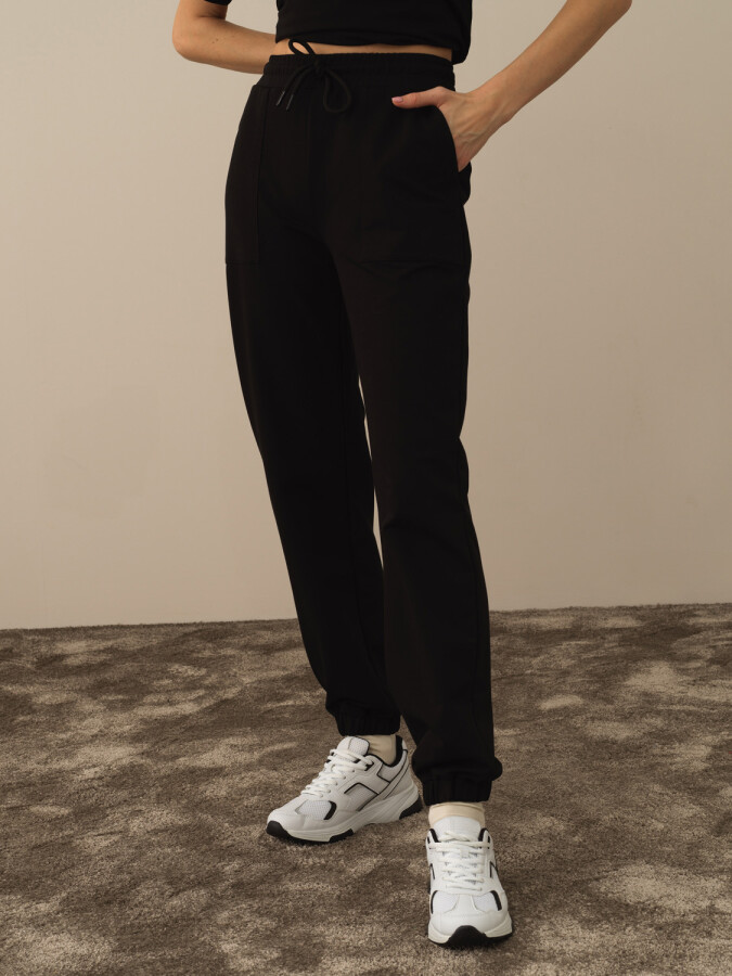 Cotton Oversized Sweat Pants - Xint