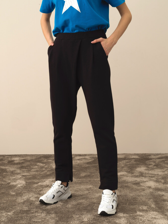 Cotton Oversized Sweat Pants - Xint